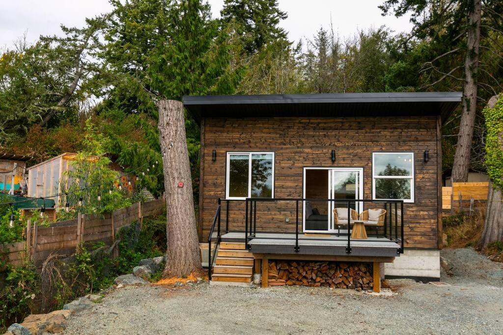 1-Bedroom Knotty Pine Cabin W Sauna & Jacuzzi سووك المظهر الخارجي الصورة