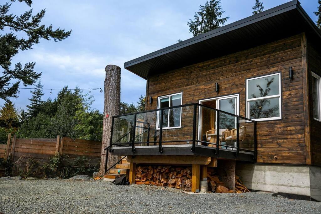 1-Bedroom Knotty Pine Cabin W Sauna & Jacuzzi سووك المظهر الخارجي الصورة