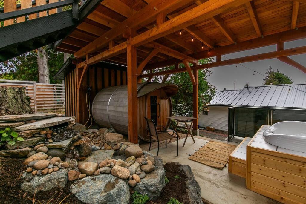 1-Bedroom Knotty Pine Cabin W Sauna & Jacuzzi سووك المظهر الخارجي الصورة